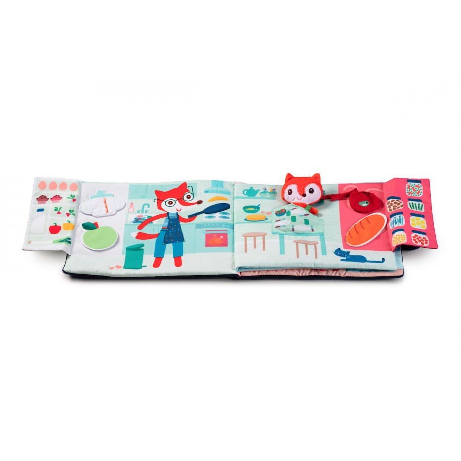 Lilliputiens - Goodnight little fox - activity book - Grace and Fox