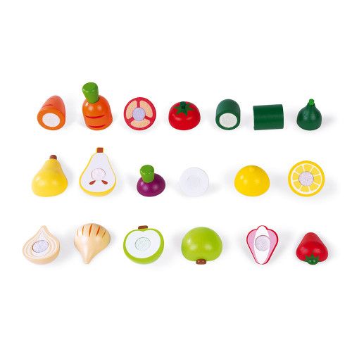 Janod Green Market Fruits & Vegetable Maxi Set - Grace and Fox