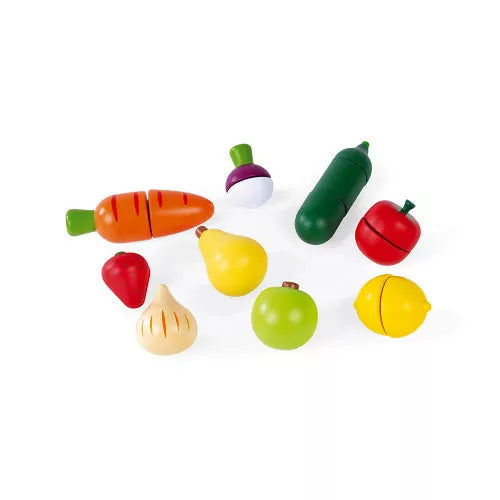 Janod Green Market Fruits & Vegetable Maxi Set - Grace and Fox