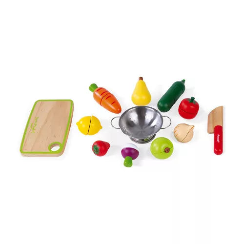 Janod Green Market Fruits & Vegetable Maxi Set - Grace and Fox