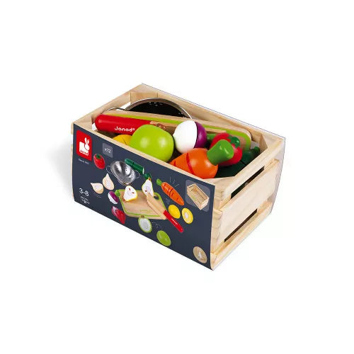 Janod Green Market Fruits & Vegetable Maxi Set - Grace and Fox