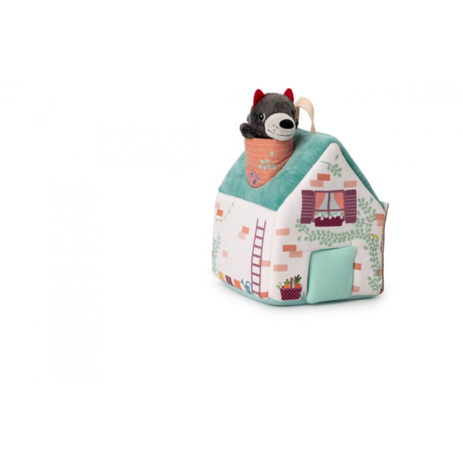 Lilliputiens - Houses of the wolf and the 3 little pigs - Grace and Fox
