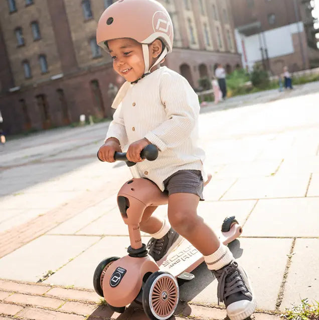 Scoot & Ride Highwaykick 1 Push & Go - Mocha - Grace and Fox