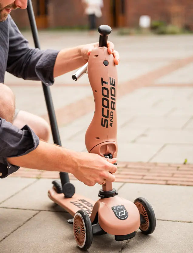 Scoot & Ride Highwaykick 1 Push & Go - Mocha - Grace and Fox