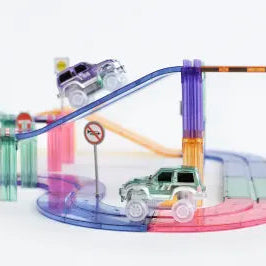 Cleverclixx Large Race Track Pastel - 80 Pieces - Grace and Fox