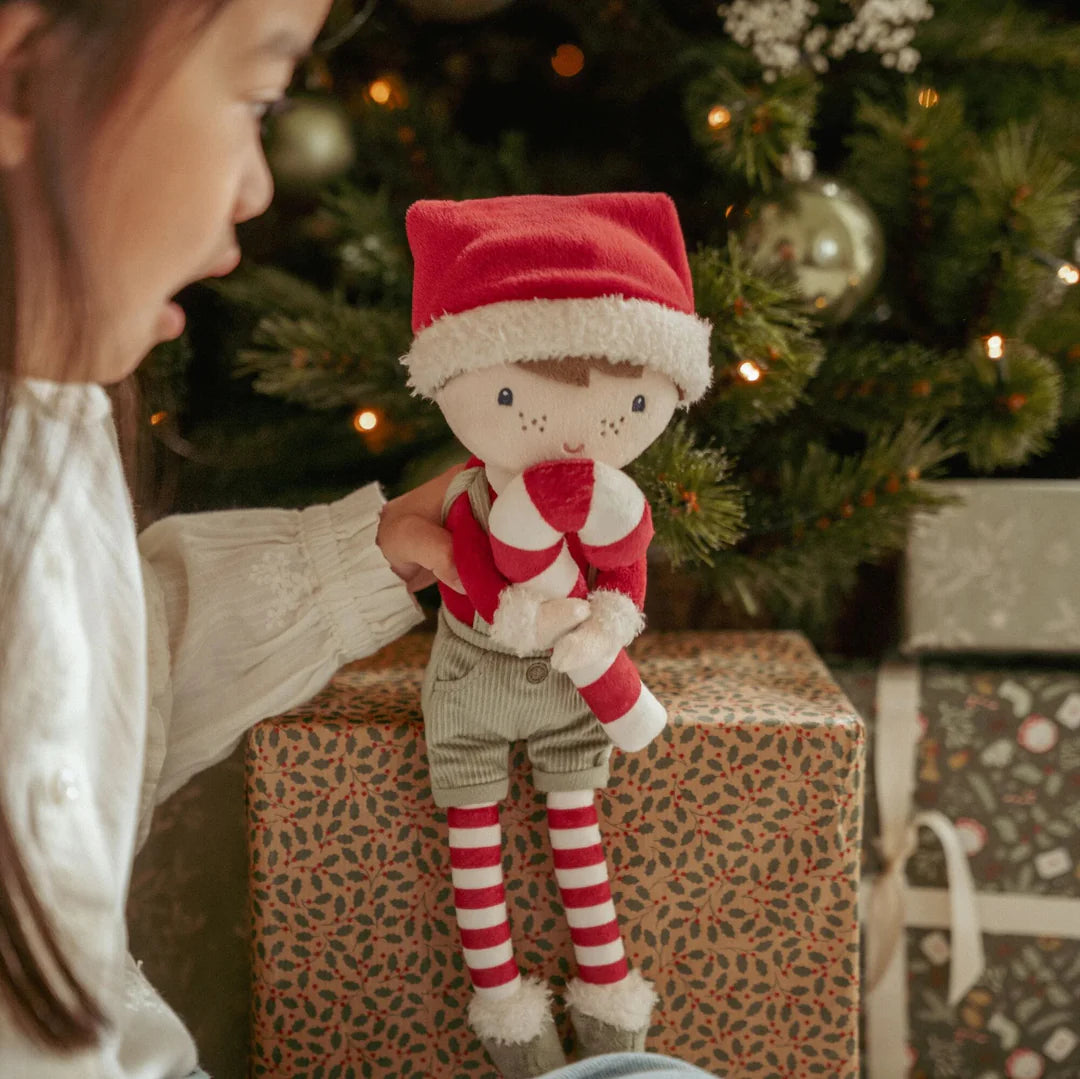 Little Dutch - Christmas Doll - Jim 35cm in box - Grace and Fox