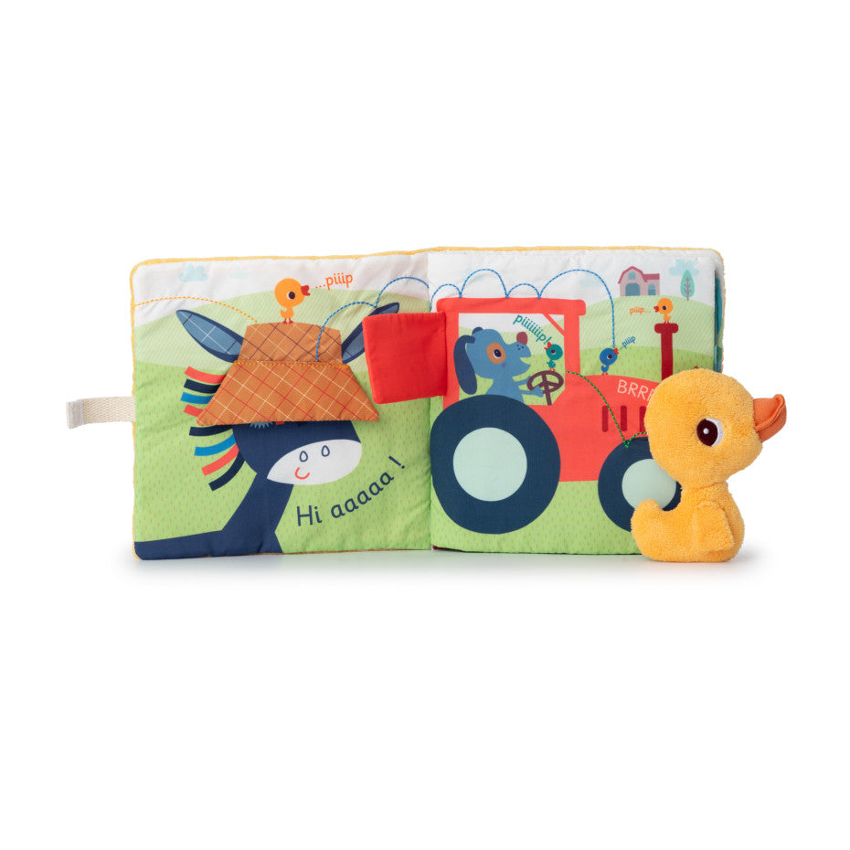 Lilliputiens - Activity book "Gaspard at the farm" - Grace and Fox