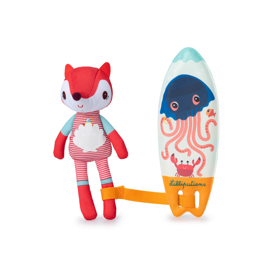 Lilliputiens - Magic Bath surfer Alice the fox - Grace and Fox