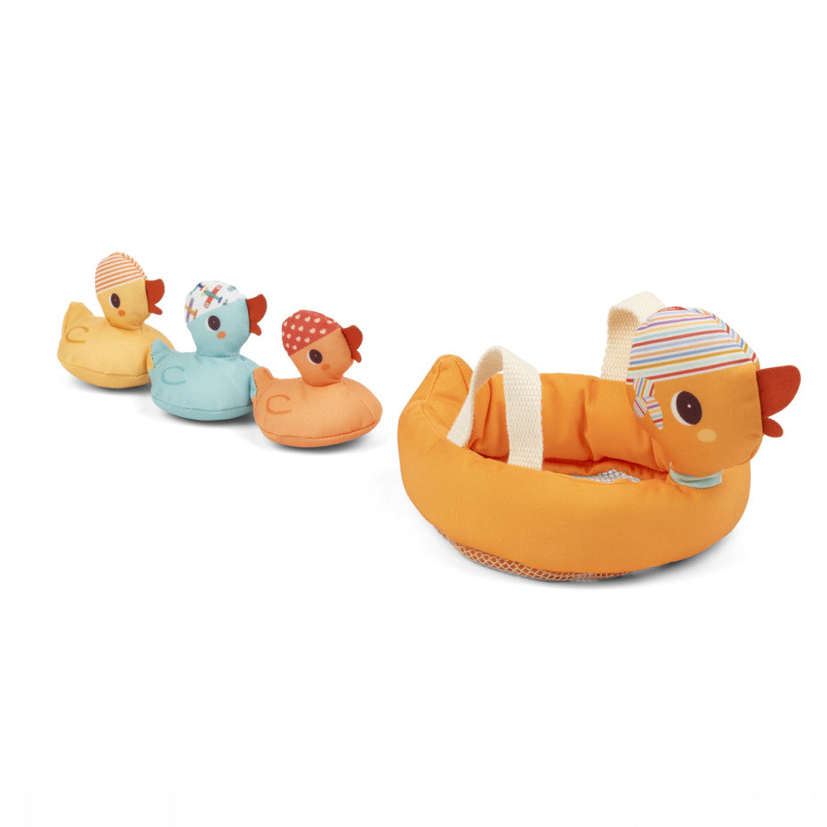 Lilliputiens -Mama duck and her magnetized ducklings - Grace and Fox