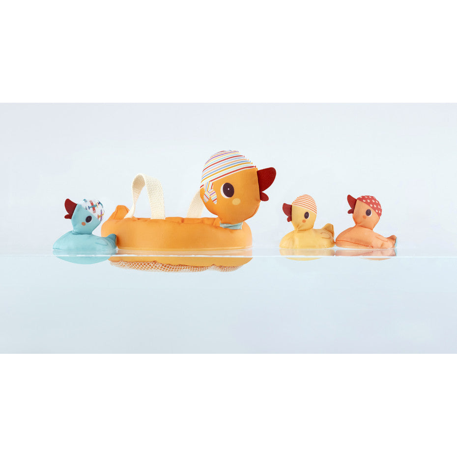 Lilliputiens -Mama duck and her magnetized ducklings - Grace and Fox