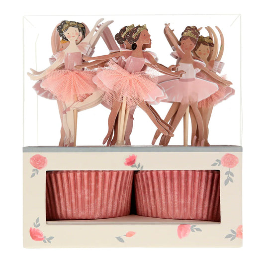 Ballerina Cupcake Kit by Meri Meri - Grace and Fox