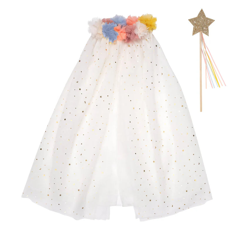 Pom Pom Collar Cape By Meri Meri - Grace and Fox
