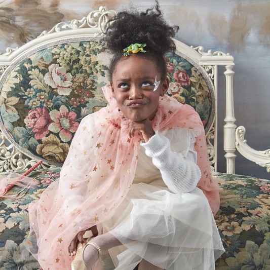 Pink Tulle Star Cape By Meri Meri - Grace and Fox