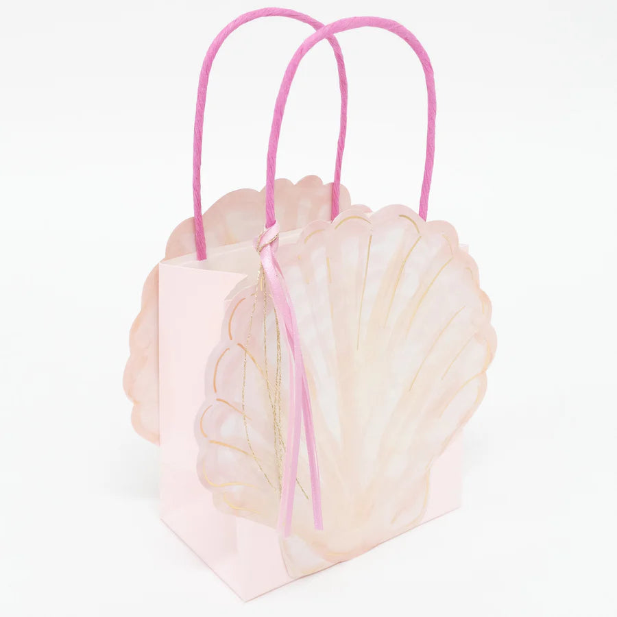 Mermaid Shell Party Bags (x8) by Meri Meri - Grace and Fox