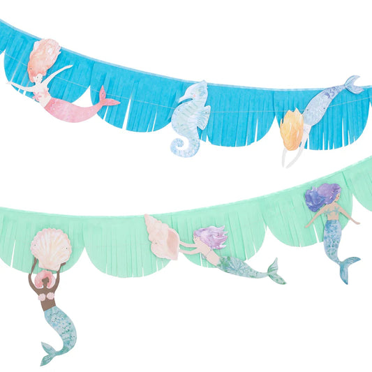 Mermaid Fringe Garland by Meri Meri - Grace and Fox