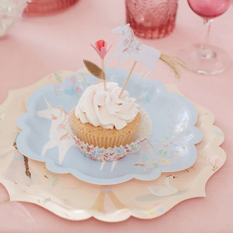 Princess Large Plates (x8) by Meri Meri - Grace and Fox