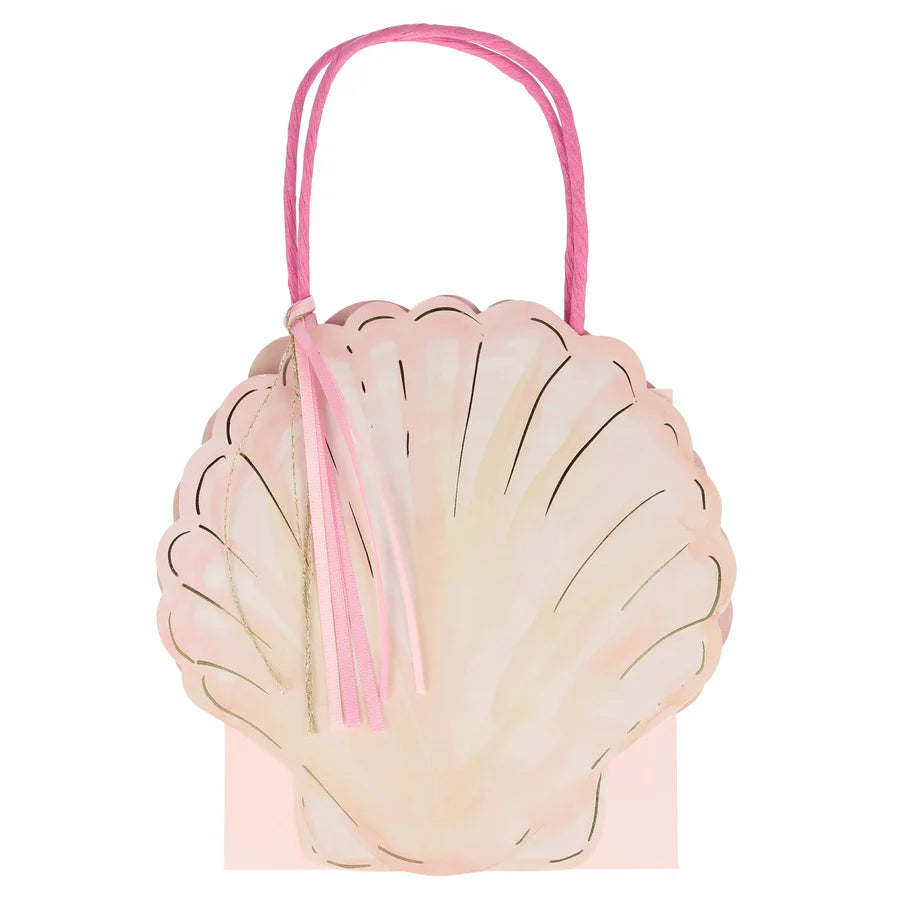 Mermaid Shell Party Bags (x8) by Meri Meri - Grace and Fox