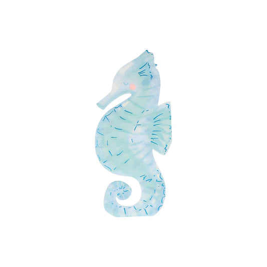 Seahorse Napkins (x16) by Meri Meri - Grace and Fox