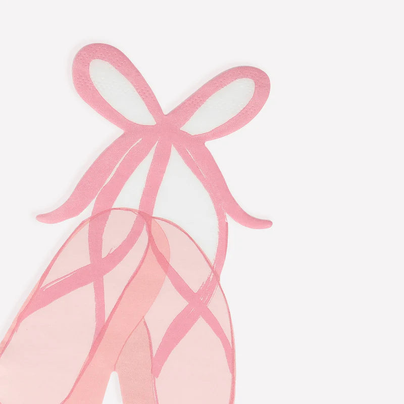 Ballet Slippers Napkins (x16) by Meri Meri - Grace and Fox