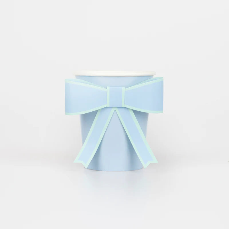 Pastel Bow Cups (x8) by Meri Meri - Grace and Fox