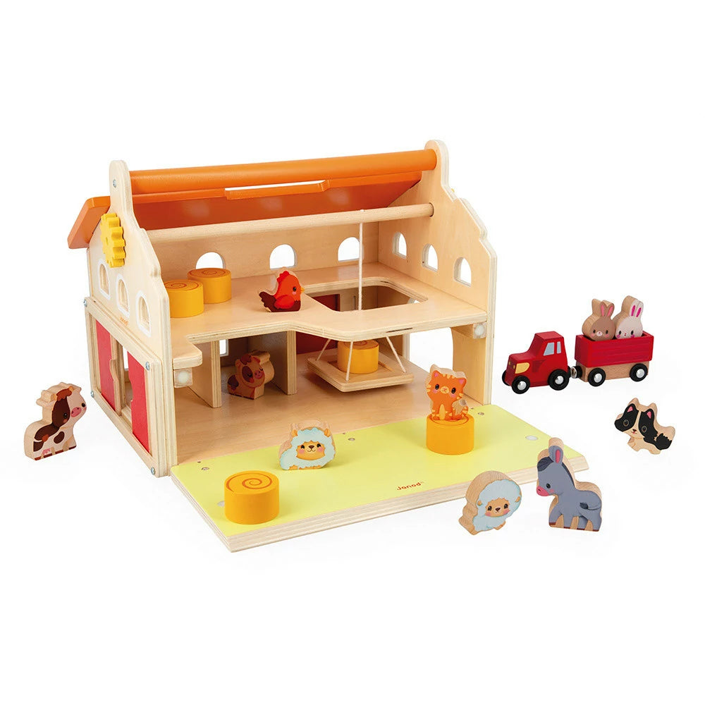 Janod My First Farm Wooden Playset - Grace and Fox
