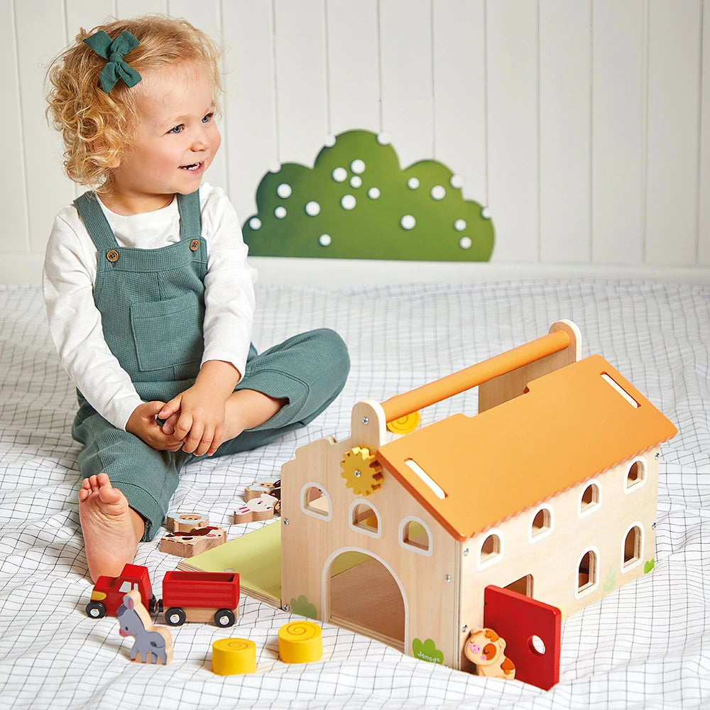 Janod My First Farm Wooden Playset - Grace and Fox