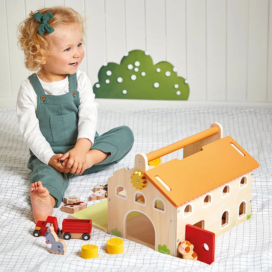 Janod My First Farm Wooden Playset - Grace and Fox