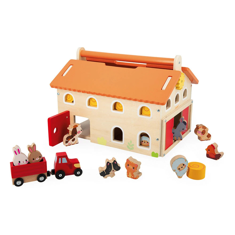 Janod My First Farm Wooden Playset - Grace and Fox