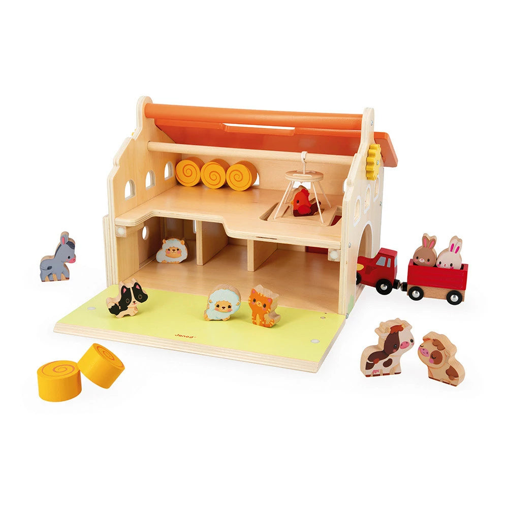 Janod My First Farm Wooden Playset - Grace and Fox
