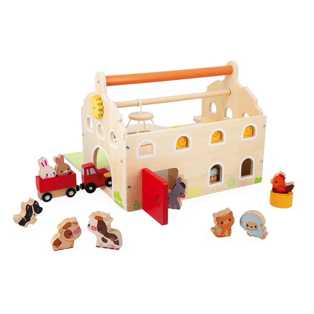 Janod My First Farm Wooden Playset - Grace and Fox