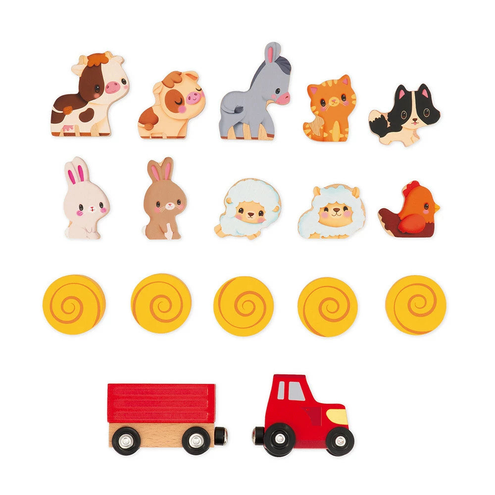 Janod My First Farm Wooden Playset - Grace and Fox