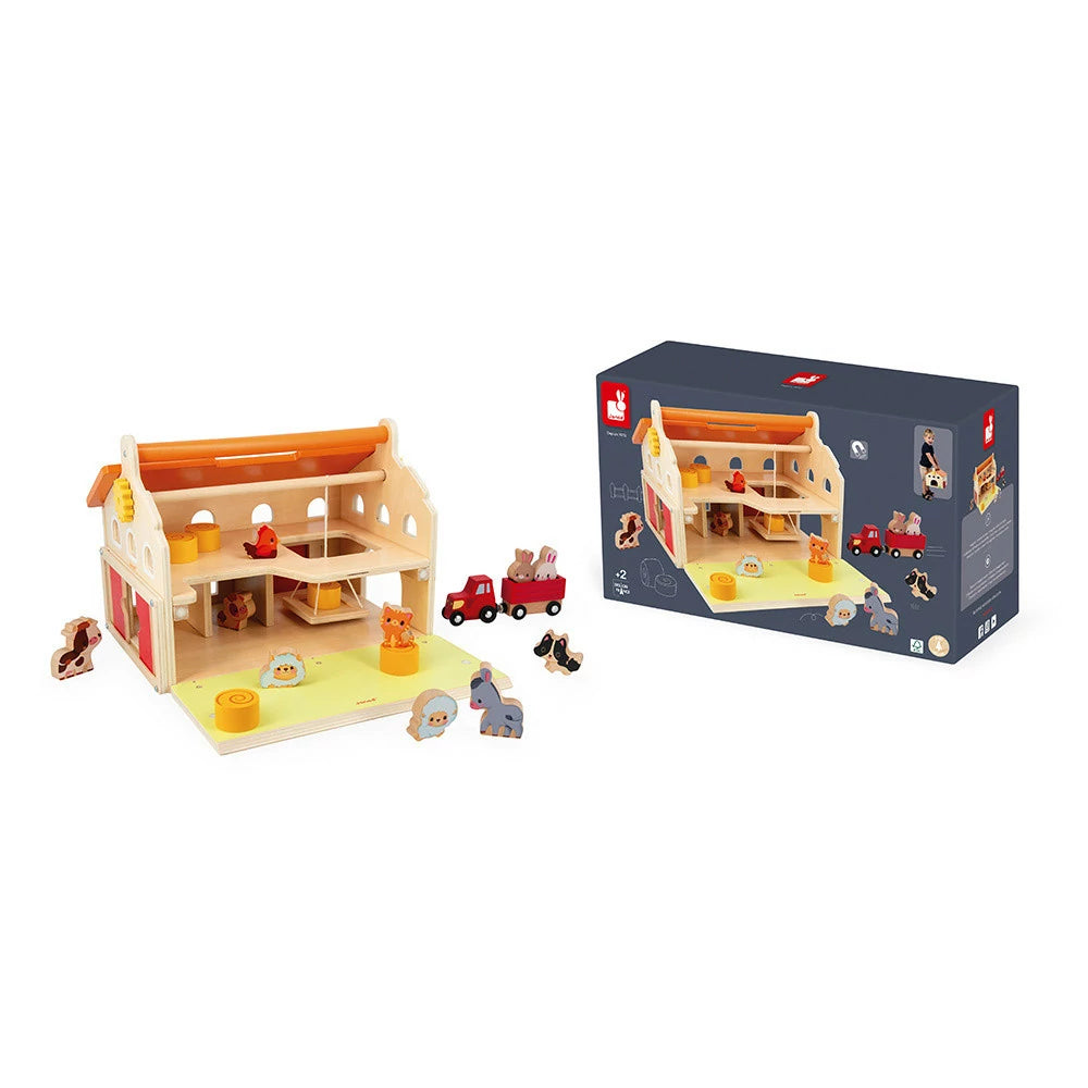 Janod My First Farm Wooden Playset - Grace and Fox