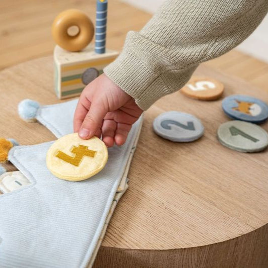 Little Dutch Birthday Crown with Numbers - Blue - Grace and Fox