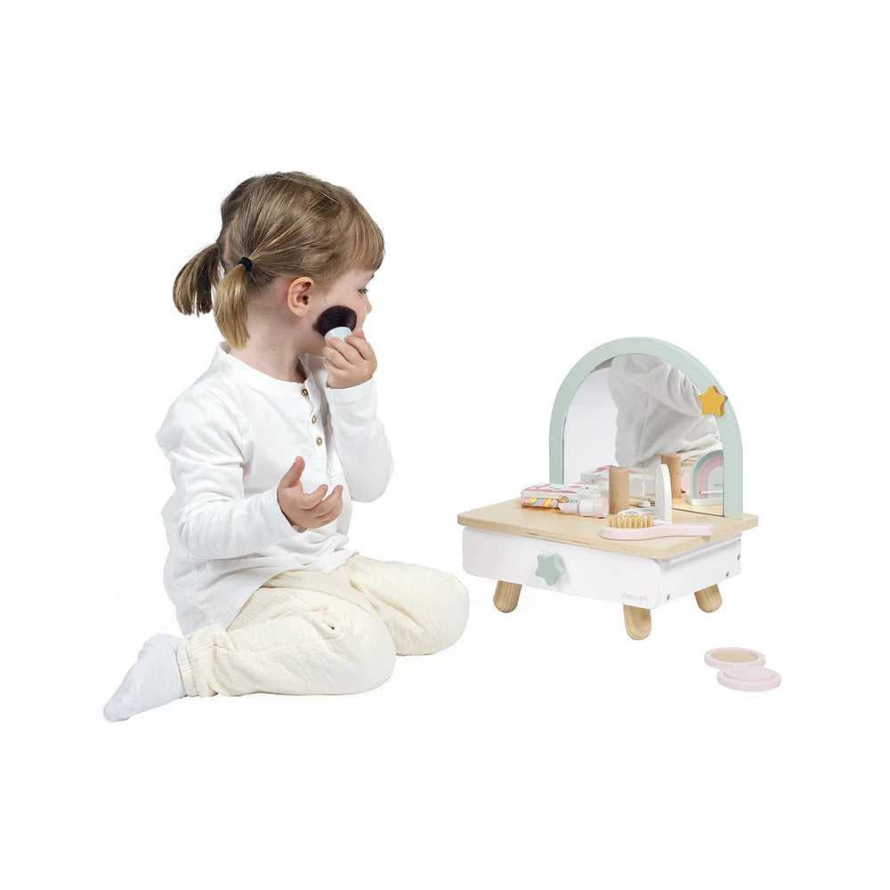 Janod - Small Wooden Unicorn Dressing Table - Grace and Fox