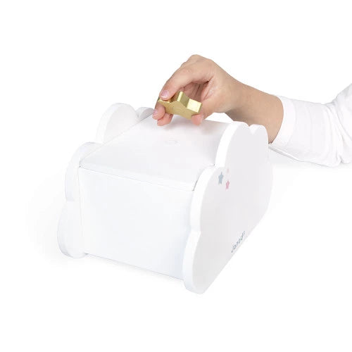 Janod - Wooden Unicorn Jewellery Box - Grace and Fox