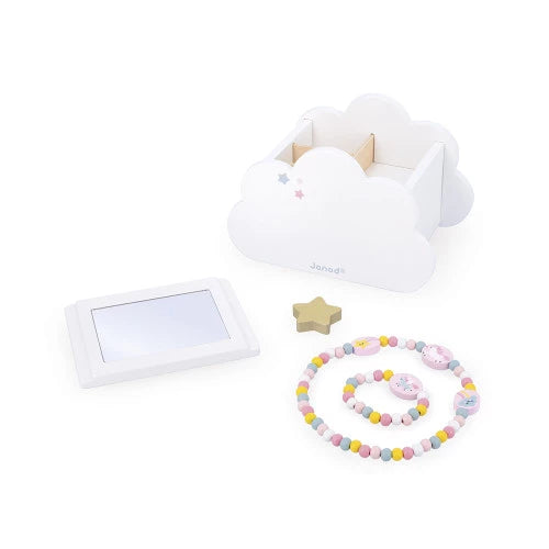 Janod - Wooden Unicorn Jewellery Box - Grace and Fox