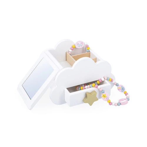 Janod - Wooden Unicorn Jewellery Box - Grace and Fox