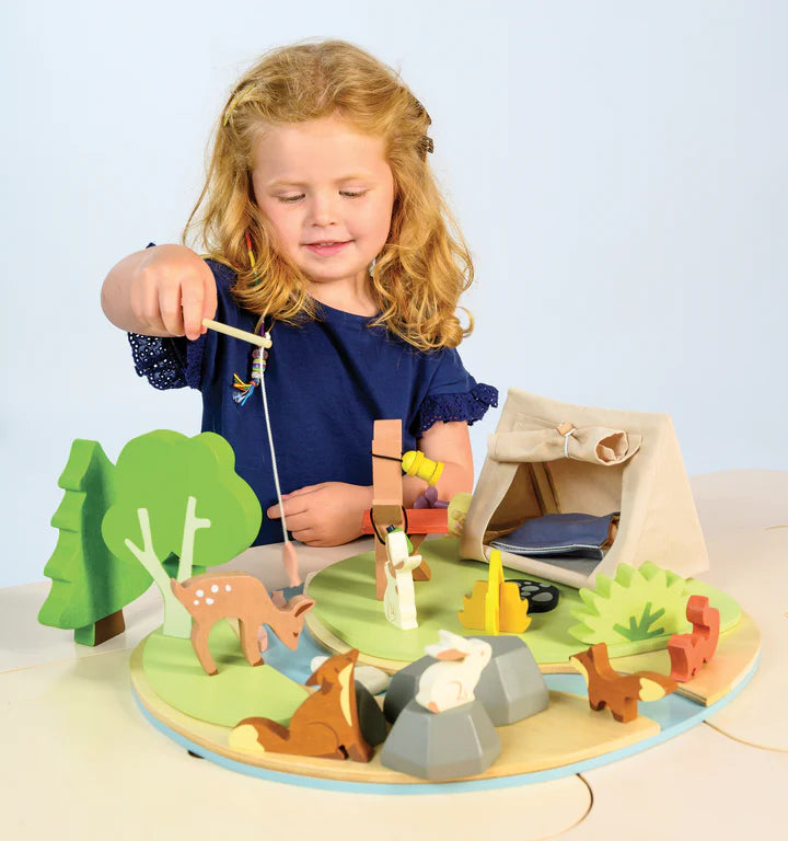 Tender Leaf Toys Wildlife Camping Playset - Grace and Fox