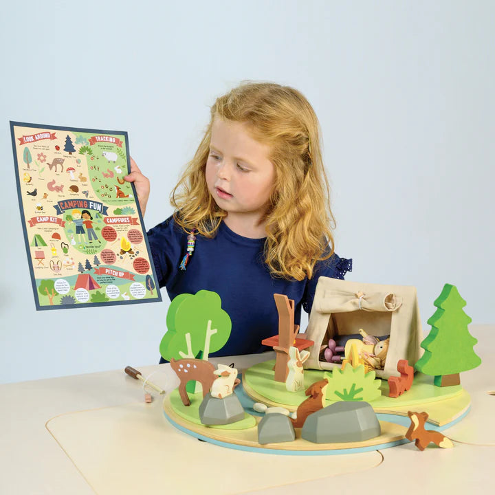 Tender Leaf Toys Wildlife Camping Playset - Grace and Fox