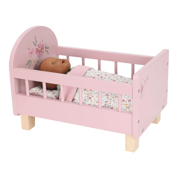 Little Dutch - Wooden doll bed FSC - Grace and Fox