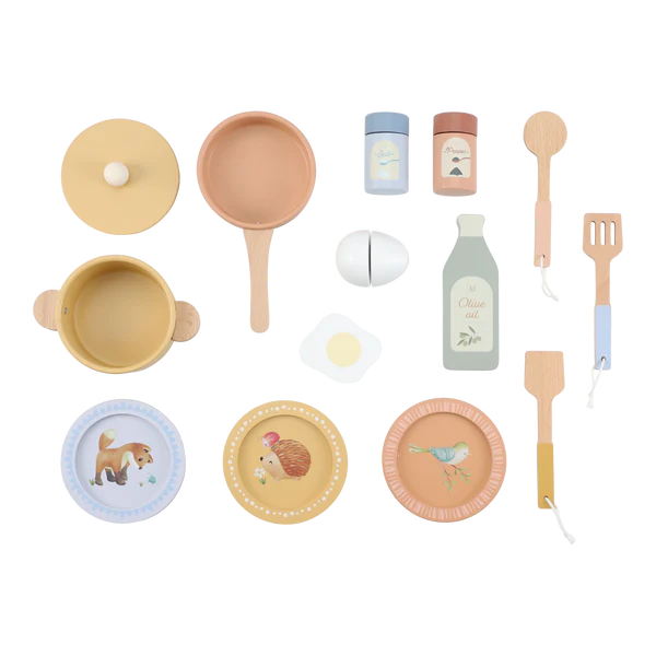 Little Dutch Wooden Play Kitchen - Mint FSC - Grace and Fox
