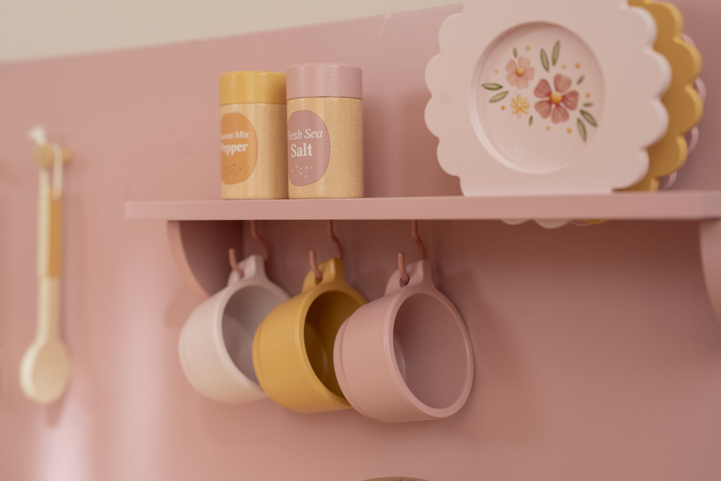 Little Dutch Wooden play kitchen Pink FSC Limited Edition