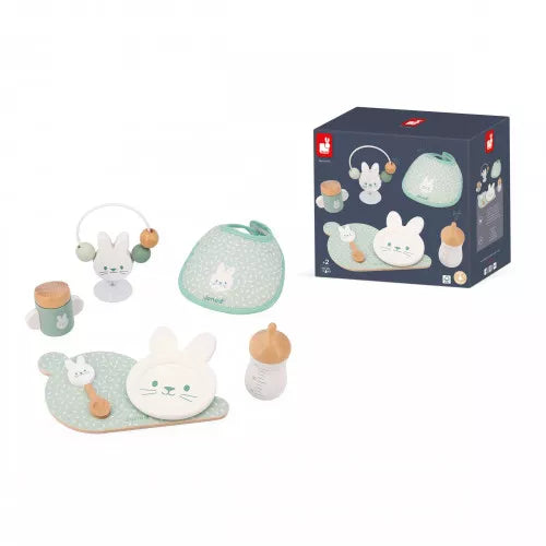Janod Wooden Doll Set - Zen - Grace and Fox