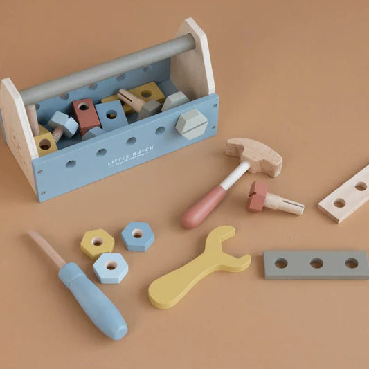 Little Dutch - Wooden Toolbox - Grace and Fox