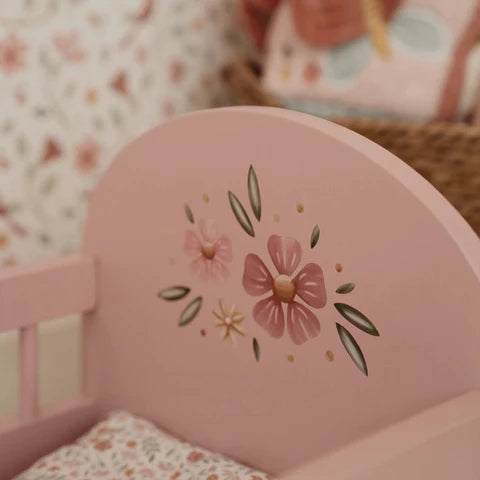 Little Dutch - Wooden doll bed FSC - Grace and Fox