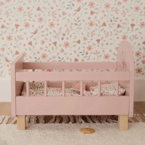 Little Dutch - Wooden doll bed FSC - Grace and Fox