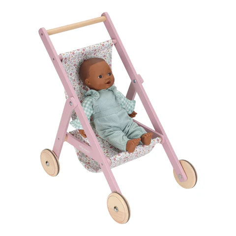 Little Dutch - Wooden Doll stroller FSC - Grace and Fox