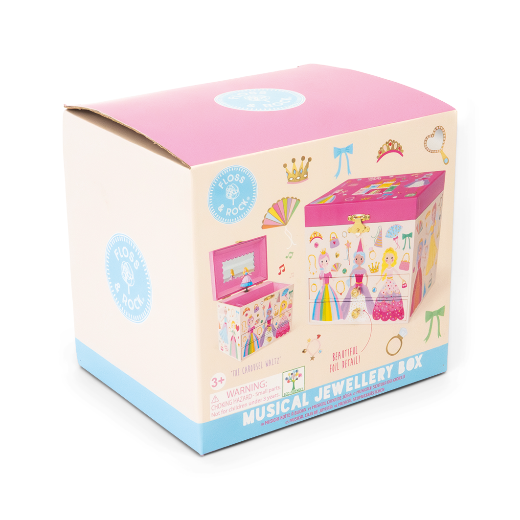 Musical Jewellery Box - Princess - Grace and Fox