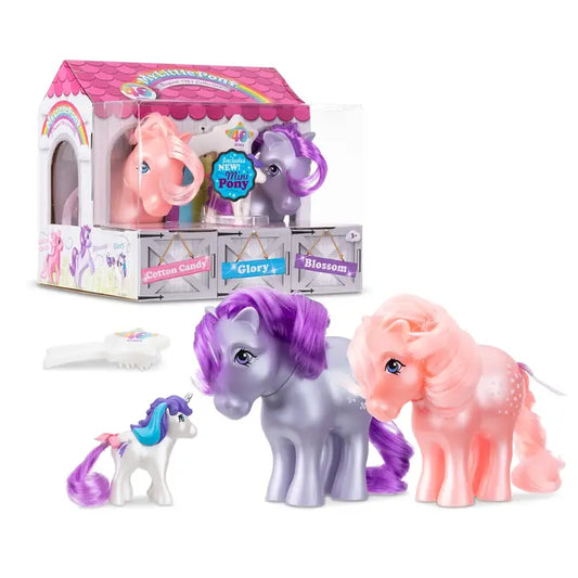 My Little Pony 40th Anniversary Collector 3 Pack – Limited Edition Figures - Grace and Fox
