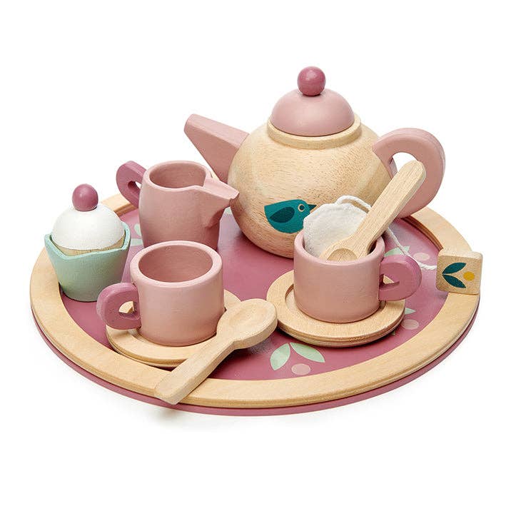 Tender Leaf Toys Wooden Birdie Tea Set - Grace and Fox